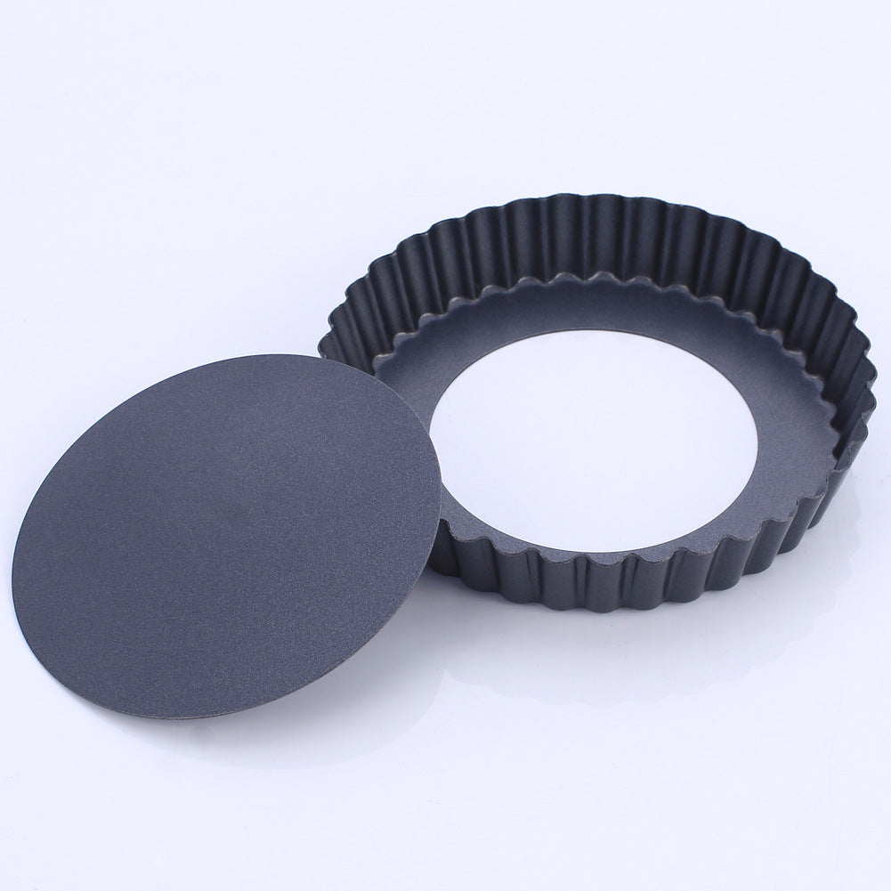 Non-stick carbon steel round pizza pan