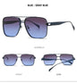 Men's Casual Fashion Metal Frame Sun Glasses