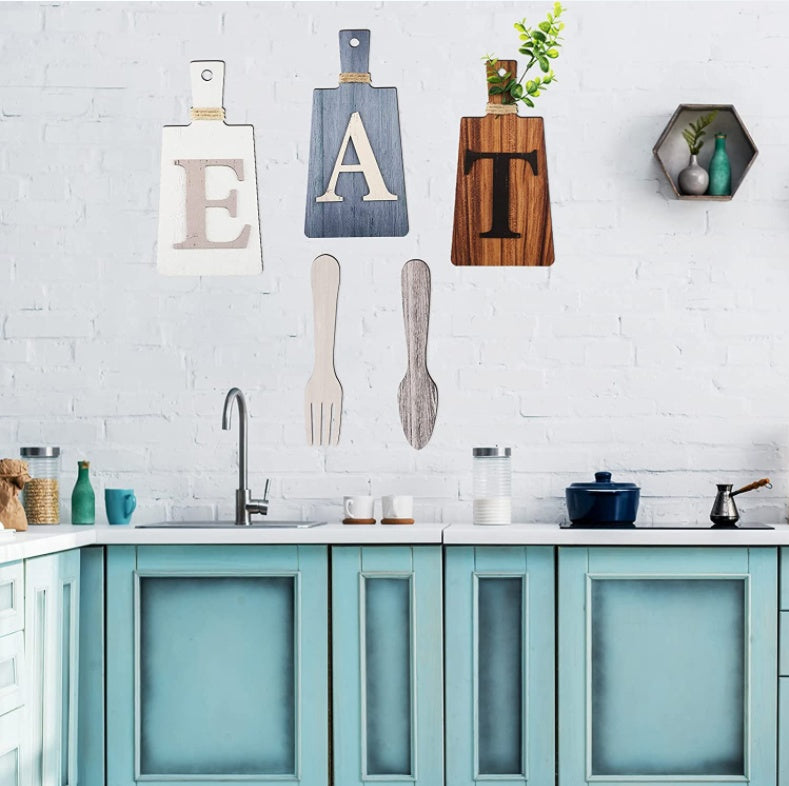 Wooden Farmhouse Kitchen Decoration Pendant