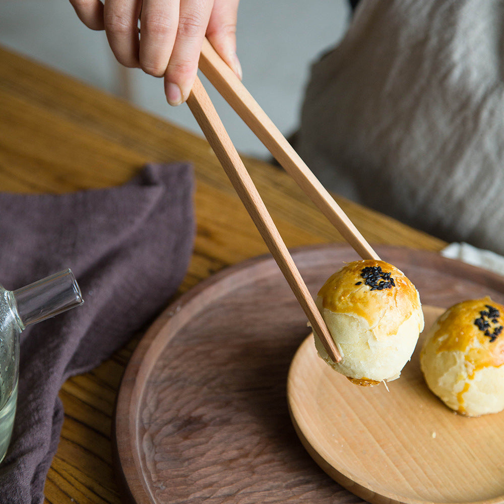 Wooden Kitchen Tongs