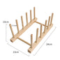 Wooden Draining Rack Kitchen Storage Rack