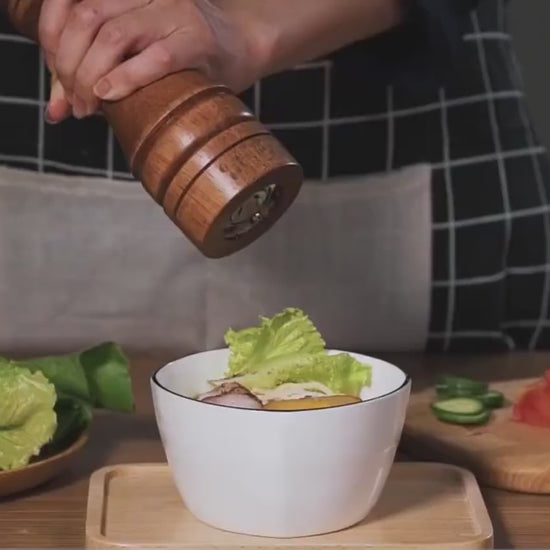 Manual Wooden Grinder Kitchen Supplies